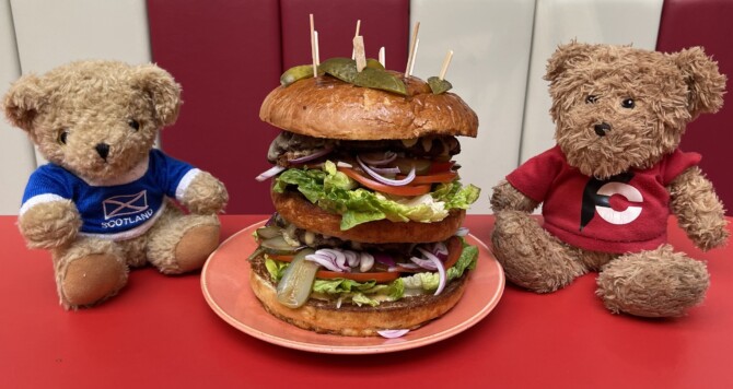 Ad Lib's Monster Burger Challenge Glasgow Scotland Round 2