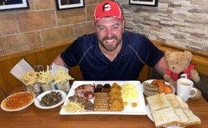 Tony's Bistro's Godfather Irish Breakfast Challenge Cork Ireland Round 2