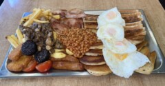 Newton Cafe's XXL Goliath Irish Ulster Fry Breakfast Challenge Belfast Round 2
