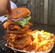 23rd Street Brewery Everest Burger Challenge