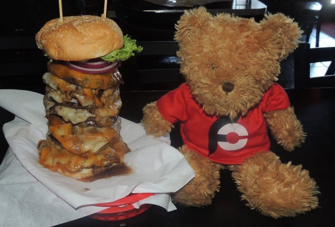 Lindy's OMFG Burger Challenge Tucson