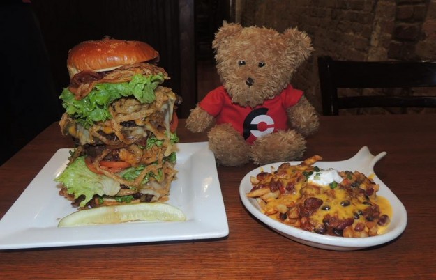 Cannon Brew Pub's Burger Challenge
