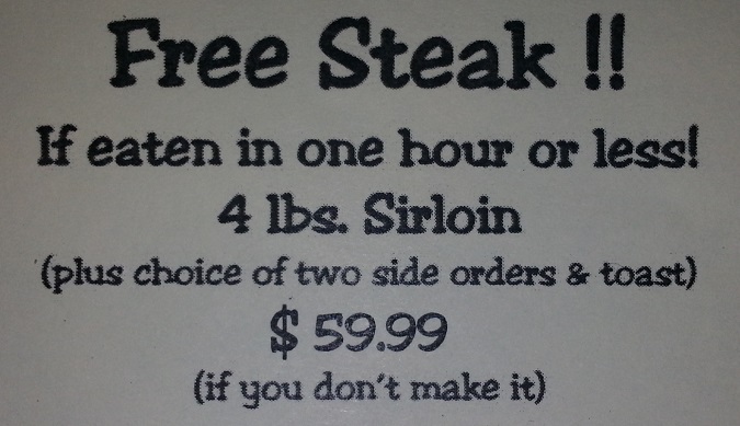 Brangus Steakhouse Challenge Description