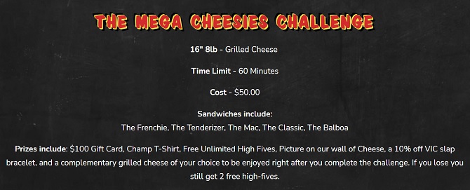 Cheesies Challenge Description Chicago Illinois
