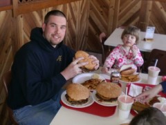 Large Marge Burger Challenge