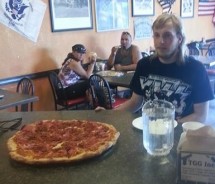 Nate’s 18″ Solo Pizza Challenge