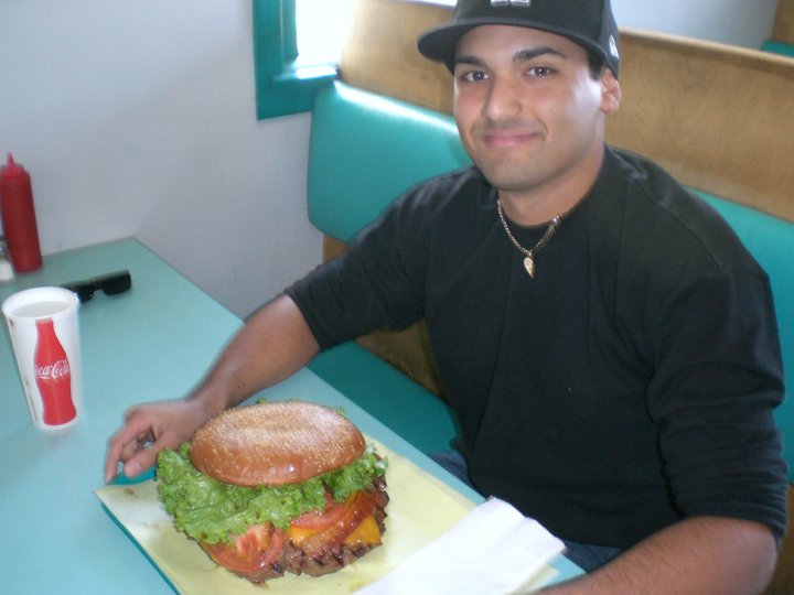 Sylvester's Burger Challenge Pic