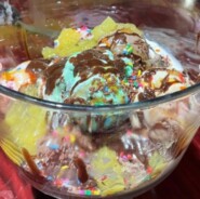 Allen's Creamery's Chain of Lake's Ice Cream Sundae Challenge