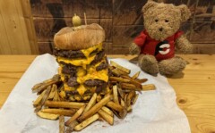 Gronk's 8lb Great Divide Solo Burger Challenge Superior Wisconsin