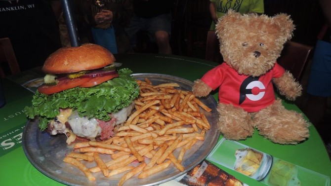 Mulligans Paddy’s Lament Burger Challenge Franklin Milwaukee