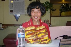 Chubby's BBQ Avalanche Burger Challenge