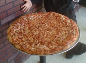Fat Boy's Gut Buster Pizza Challenge Photo