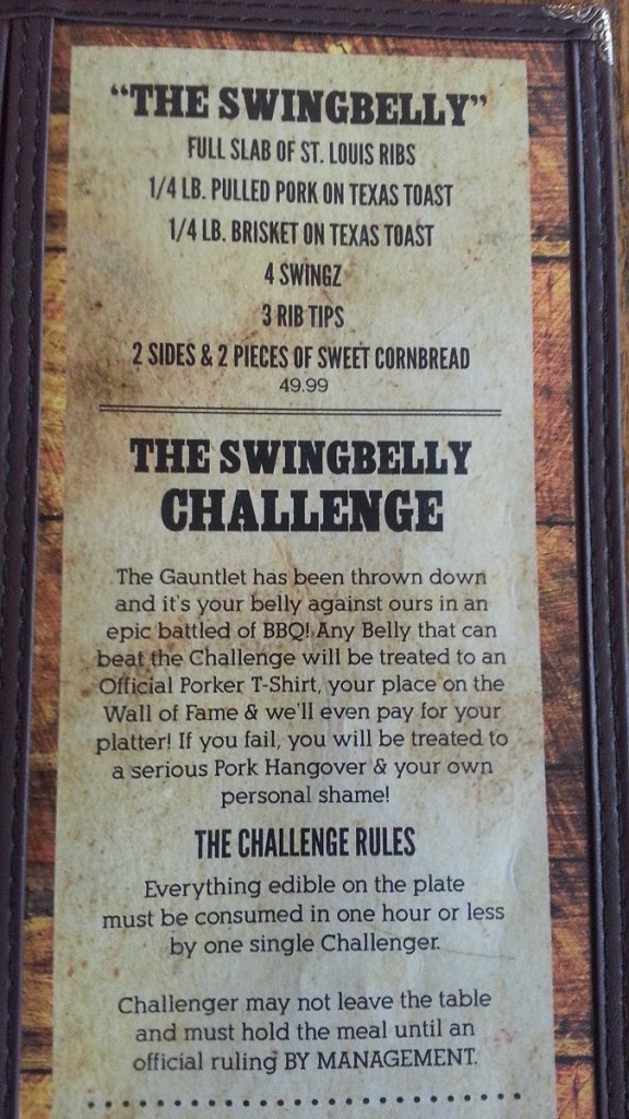 Swingbellys BBQ Challenge Rules