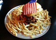 Yesterday's Diner Burger Challenge