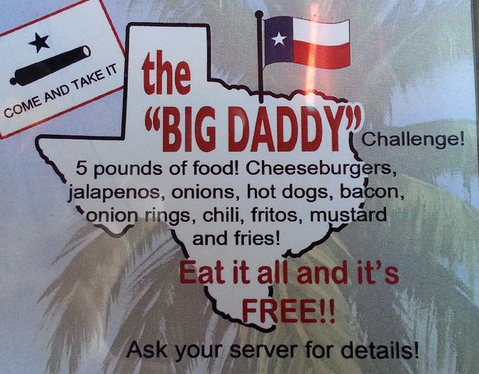 Yesterday's Diner Burger Challenge Advertisement