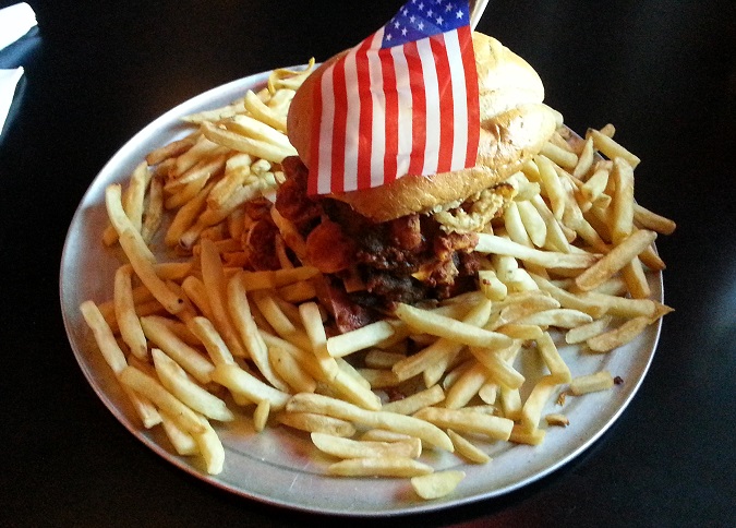 Yesterday's Diner Burger Challenge