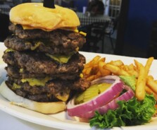 Biff Buzby's "Red Baron" Burger Challenge
