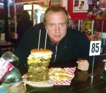 Burger Barn’s Monster Burger Challenge