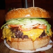 Clinton Station Diner's "Zeus" Burger Challenge