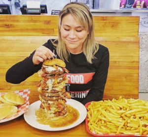 Eagle's Deli "Eagle" Burger Challenge