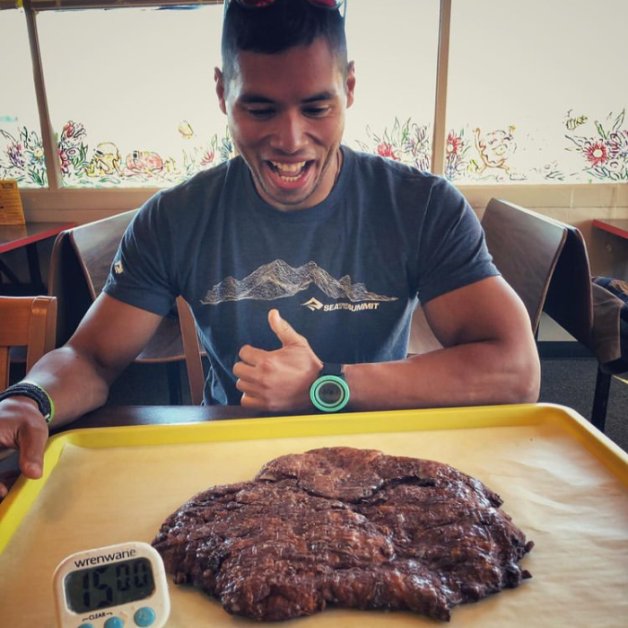 Happy Donut's 1lb Fritter Challenge