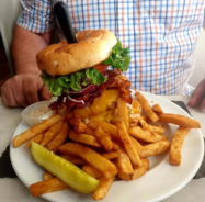 Sweet Jenny's "Gavone" Burger Challenge