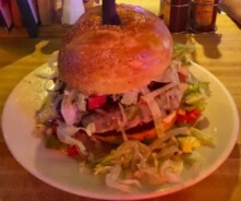 Tiger's Tale's 2lb Burger Challenge