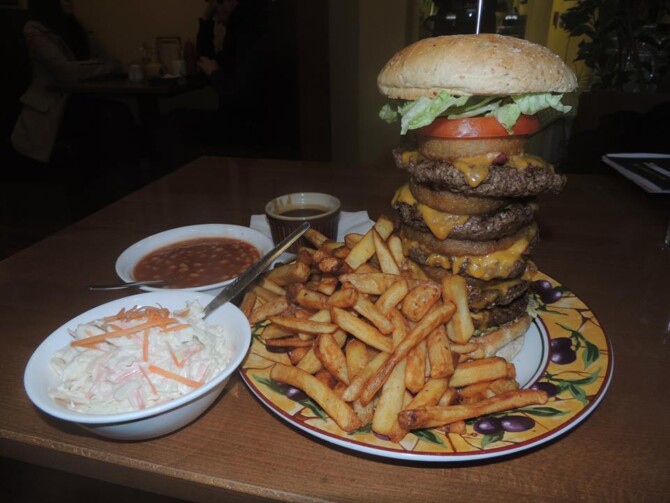 Scotty’s 5×5 Burger Challenge Galway Ireland