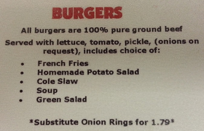 Witham's Burger Challenge Info