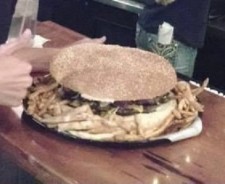 The Backyard Grill’s Beast Burger Challenge