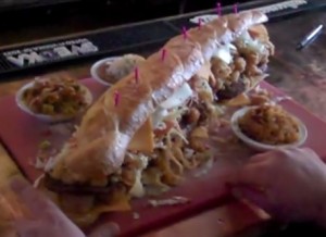 The 2′ Big Easy Grille “Not So Easy” Sandwich Challenge