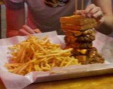 Fry Street Tavern’s Swamp Donkey Burger Challenge