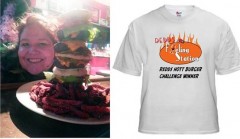 Redd’s Fueling Station’s Redd Hot Burger Challenge