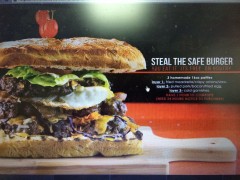 Holbrooks Grill’s Steal the Safe Burger Challenge