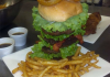 JD’s BBQ’s Double Man Burger Challenge