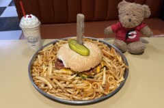 Hwy 66 Big Brutus Burger Challenge Hard Rock Hotel Tulsa Oklahoma