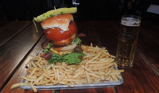 Clinton Hall Burger Challenge