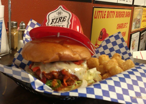 Little Bitty Burger Barn Spicy Food Challenge