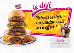 Crazy Memphis Burger Challenge Lille France