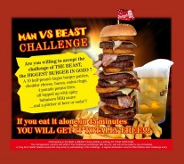 Gogo Clubhouse Beast Burger Challenge