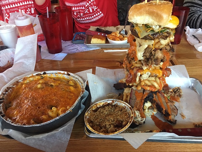 Meat Southern BBQ's Boss Logg Ultimate Carnivore Challenge