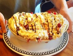 Banana Quake Sundae Challenge