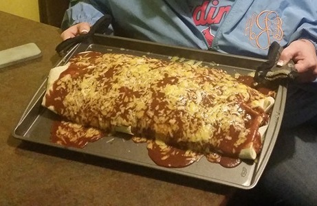 Los Aztecas Burrito Challenge Selmer
