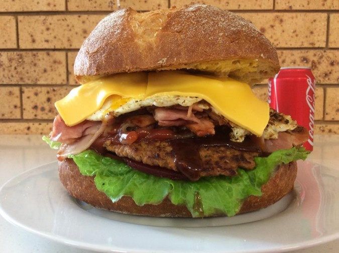 Burgie's WTF Burger Challenge