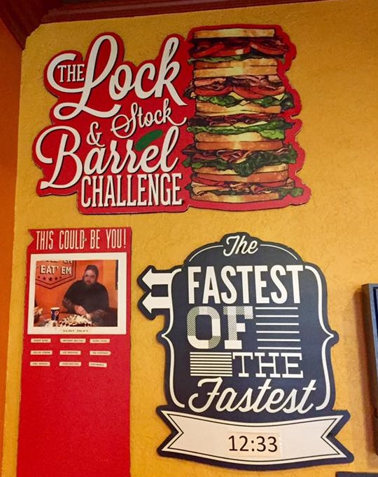 Sammies Sandwich Challenge Advertisement