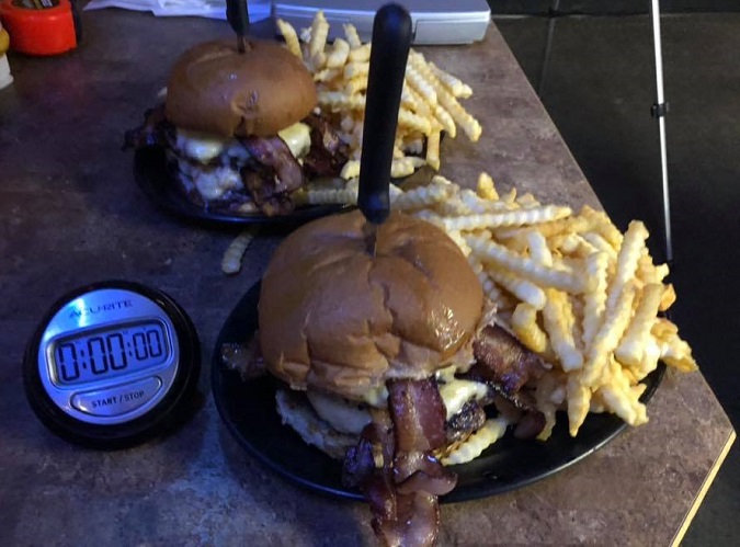 Hoppers Burger Challenge