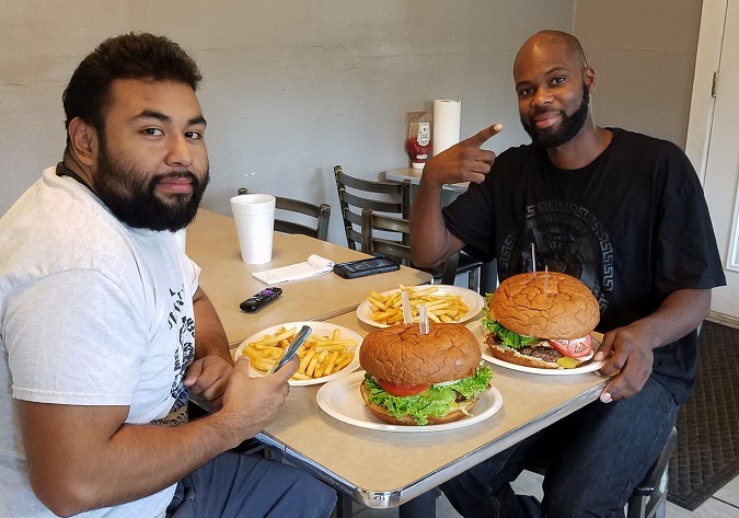 Busta's Burger Challenge Crosby