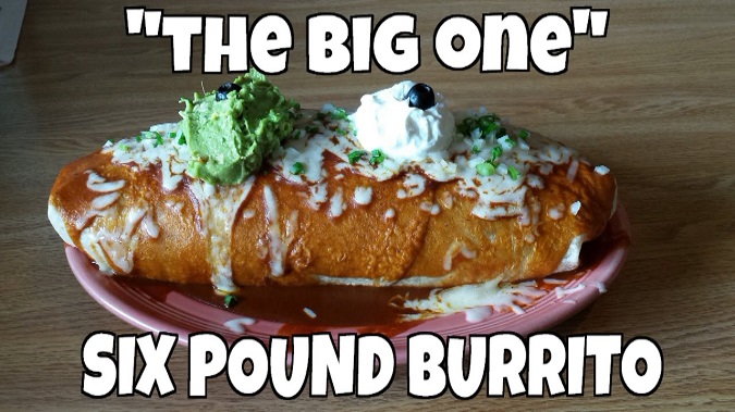 The Big One Mi Ranchito Burrito Challenge