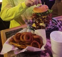 Ike's Wall of Fame Burger Challenge