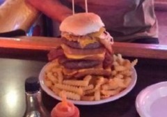 Jeff's Big Ass Burger Challenge